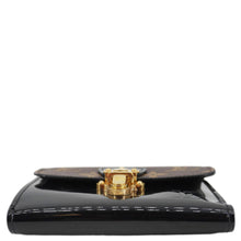 Load image into Gallery viewer, LOUIS VUITTON Cherrywood Monogram Canvas Compact Wallet Black
