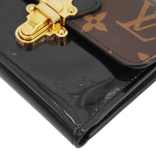 Load image into Gallery viewer, LOUIS VUITTON Cherrywood Monogram Canvas Compact Wallet Black
