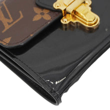 Load image into Gallery viewer, LOUIS VUITTON Cherrywood Monogram Canvas Compact Wallet Black
