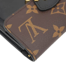 Load image into Gallery viewer, LOUIS VUITTON Cherrywood Monogram Canvas Compact Wallet Black
