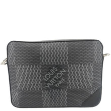 Load image into Gallery viewer, LOUIS VUITTON 3D Trio Damier Graphite Messenger Bag Black
