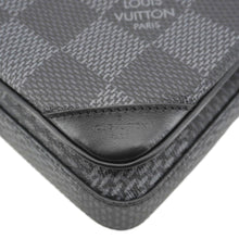 Load image into Gallery viewer, LOUIS VUITTON 3D Trio Damier Graphite Messenger Bag Black
