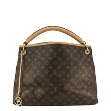 Load image into Gallery viewer, LOUIS VUITTON Artsy MM NM Monogram Canvas Hobo Bag Brown
