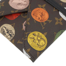 Load image into Gallery viewer, LOUIS VUITTON Monogram Fornasetti Clutch Pencil Pouch Brown
