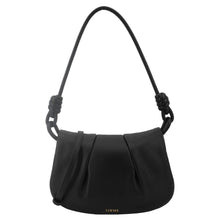Load image into Gallery viewer, LOEWE Paseo Nappa Calfskin Leather Satchel Bag Black
