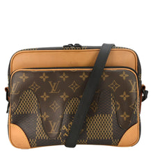 Load image into Gallery viewer, LOUIS VUITTON X Nigo Nil Monogram Ebene Canvas Messenger Bag Brown
