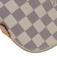 Load image into Gallery viewer, LOUIS VUITTON Damier Azur Cosmetic Pouch White
