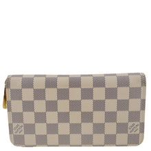 Load image into Gallery viewer, LOUIS VUITTON Damier Azur Zippy Wallet White
