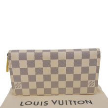 Load image into Gallery viewer, LOUIS VUITTON Damier Azur Zippy Wallet White
