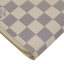 Load image into Gallery viewer, LOUIS VUITTON Damier Azur Zippy Wallet White
