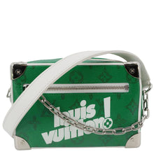 Load image into Gallery viewer, LOUIS VUITTON Soft Trunk Mini Monogram Everyday Crossbody Bag Green
