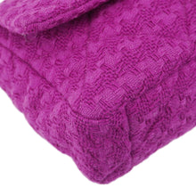 Load image into Gallery viewer, CHANEL 19 Flap Quilted Tweed Shoulder Bag Purple
