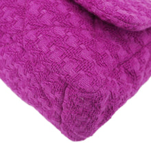 Load image into Gallery viewer, CHANEL 19 Flap Quilted Tweed Shoulder Bag Purple
