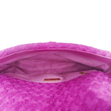 Load image into Gallery viewer, CHANEL 19 Flap Quilted Tweed Shoulder Bag Purple

