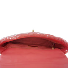 Load image into Gallery viewer, CHANEL 19 Medium Flap Quilted Sequin Shoulder Bag Hot Pink
