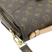 Load image into Gallery viewer, LOUIS VUITTON Metis Pochette Monogram Canvas Crossbody Bag Brown
