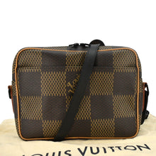 Load image into Gallery viewer, LOUIS VUITTON X Nigo Nil Monogram Ebene Canvas Messenger Bag Brown
