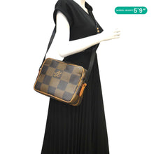 Load image into Gallery viewer, LOUIS VUITTON X Nigo Nil Monogram Ebene Canvas Messenger Bag Brown
