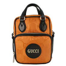 Load image into Gallery viewer, GUCCI Off The Grid Nylon Monogram Shoulder Bag Orange 625850
