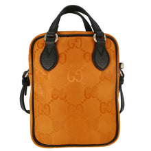 Load image into Gallery viewer, GUCCI Off The Grid Nylon Monogram Shoulder Bag Orange 625850
