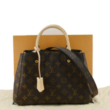 Load image into Gallery viewer, LOUIS VUITTON Montaigne BB Monogram Canvas Shoulder Bag Brown
