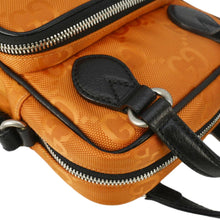 Load image into Gallery viewer, GUCCI Off The Grid Nylon Monogram Shoulder Bag Orange 625850
