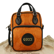 Load image into Gallery viewer, GUCCI Off The Grid Nylon Monogram Shoulder Bag Orange 625850
