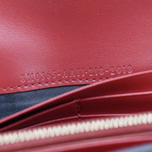 Load image into Gallery viewer, Fendi Vitello Cruise F Is Fendi Leather Continental Chain Wallet Red
