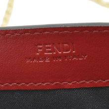 Load image into Gallery viewer, Fendi Vitello Cruise F Is Fendi Leather Continental Chain Wallet Red
