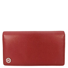 Load image into Gallery viewer, CHANEL Vintage Leather Long Wallet Red
