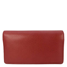 Load image into Gallery viewer, CHANEL Vintage Leather Long Wallet Red
