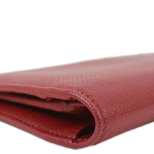 Load image into Gallery viewer, CHANEL Vintage Leather Long Wallet Red
