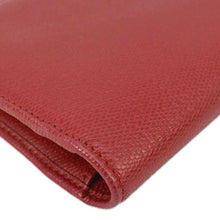 Load image into Gallery viewer, CHANEL Vintage Leather Long Wallet Red
