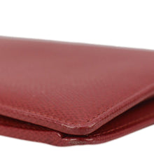 Load image into Gallery viewer, CHANEL Vintage Leather Long Wallet Red
