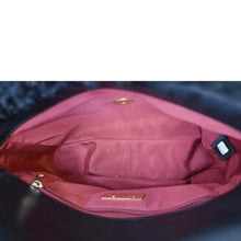 Load image into Gallery viewer, CHANEL Wavy Small Coral Leather Hobo Shoulder Bag Peach
