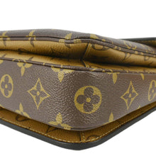 Load image into Gallery viewer, LOUIS VUITTON Metis Pochette Reverse Monogram Canvas Crossbody Bag Brown
