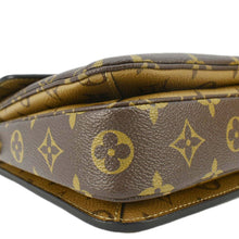 Load image into Gallery viewer, LOUIS VUITTON Metis Pochette Reverse Monogram Canvas Crossbody Bag Brown
