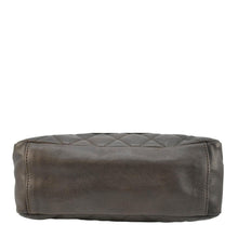 Load image into Gallery viewer, CHANEL Petite Quilted Caviar Leather Shopping Tote Shoulder Bag Dark Brown
