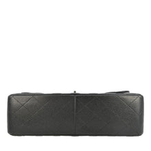 Load image into Gallery viewer, CHANEL Jumbo Classic Double Flap Quilted Caviar Leather Shoulder Bag Black
