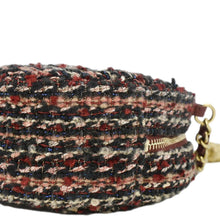 Load image into Gallery viewer, CHANEL Round Tweed Chain Clutch Crossbody Bag Red
