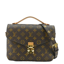 Load image into Gallery viewer, LOUIS VUITTON Metis Pochette Monogram Canvas Crossbody Bag Brown
