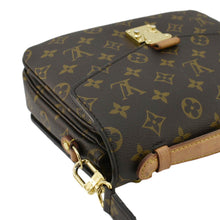 Load image into Gallery viewer, LOUIS VUITTON Metis Pochette Monogram Canvas Crossbody Bag Brown
