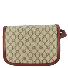 Load image into Gallery viewer, GUCCI Horsebit 1955 GG Supreme Canvas Shoulder Bag Beige 602204
