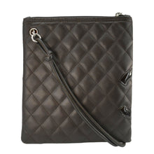 Load image into Gallery viewer, CHANEL Cambon Flat Calfskin Leather Messenger Bag Black
