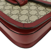 Load image into Gallery viewer, GUCCI Horsebit 1955 GG Supreme Canvas Shoulder Bag Beige 602204
