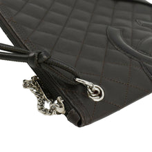 Load image into Gallery viewer, CHANEL Cambon Flat Calfskin Leather Messenger Bag Black
