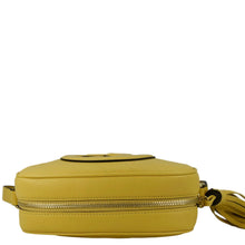 Load image into Gallery viewer, GUCCI Blondie Leather Camera  Crossbody Bag Yellow 742360
