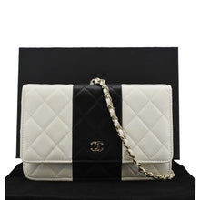 Load image into Gallery viewer, CHANEL WOC Quilted Leather Crossbody Bag White
