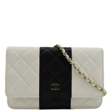 Load image into Gallery viewer, CHANEL WOC Quilted Leather Crossbody Bag White
