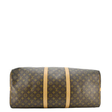 Load image into Gallery viewer, LOUIS VUITTON Keepall 60 Bandouliere Monogram Canvas Travel Bag Brown
